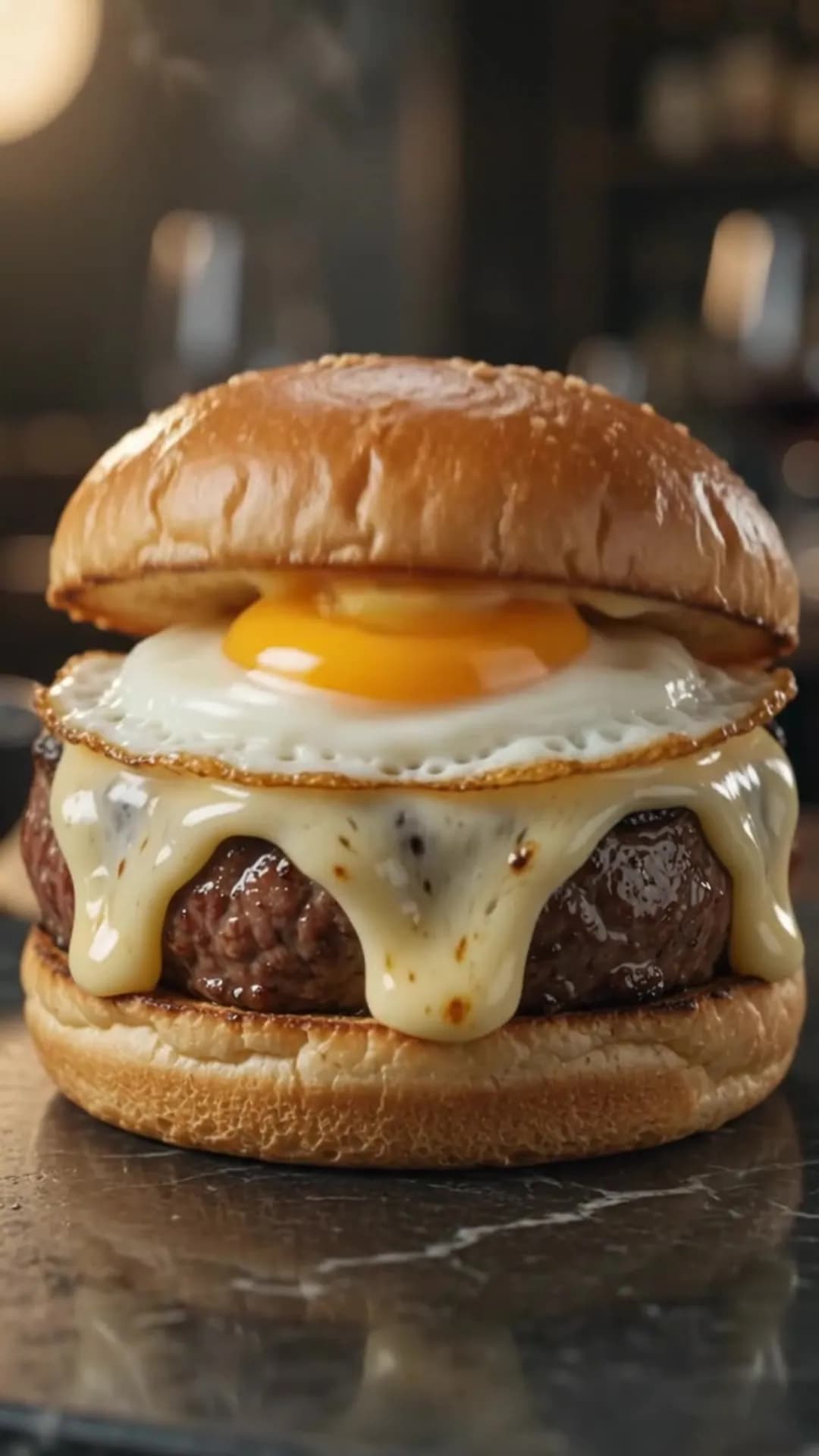 Hamburguesa con huevo